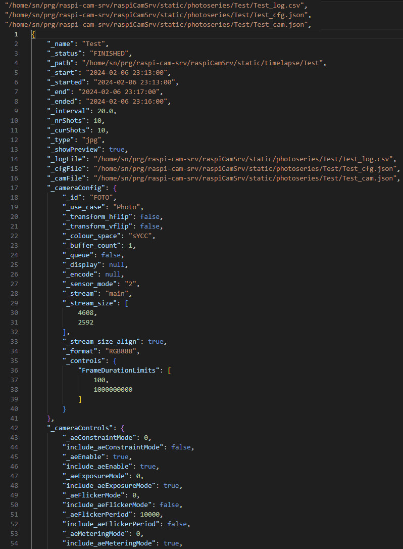 Series Configuration File